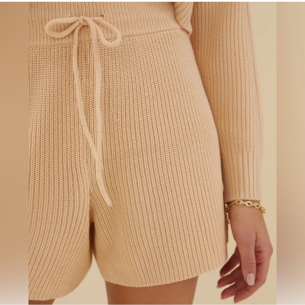 Rachel Parcell Sand Knit Sweater Shorts NWT